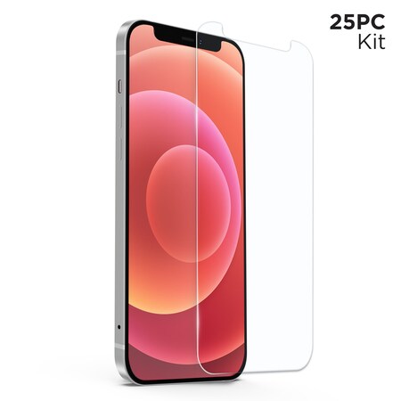 Naztech Naztech IntelliShield HD Tempered Glass 25pc Kit 12 mini 15344